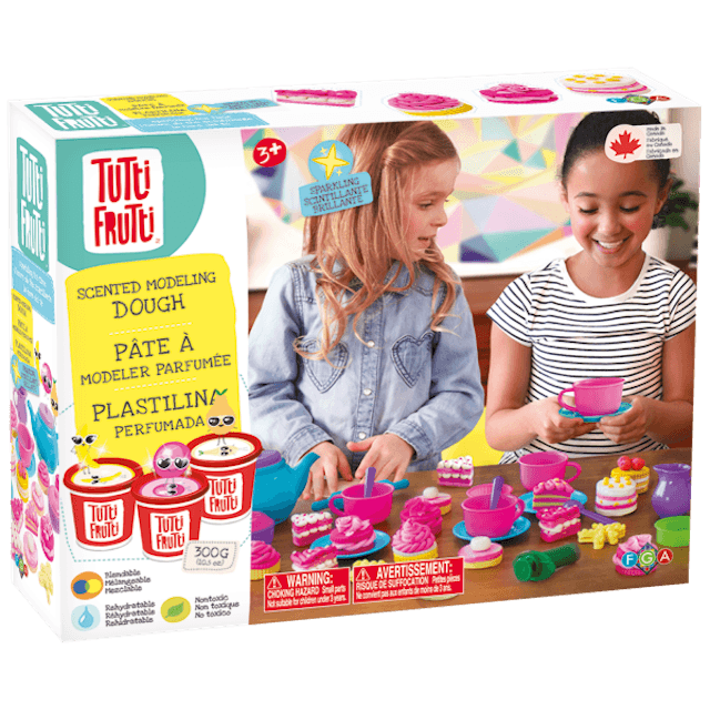 Pâte à modeler - L'heure du thé scintillant - La Ribouldingue