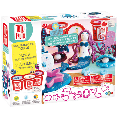 Pâte à modeler - Sirènes scintillantes - La Ribouldingue