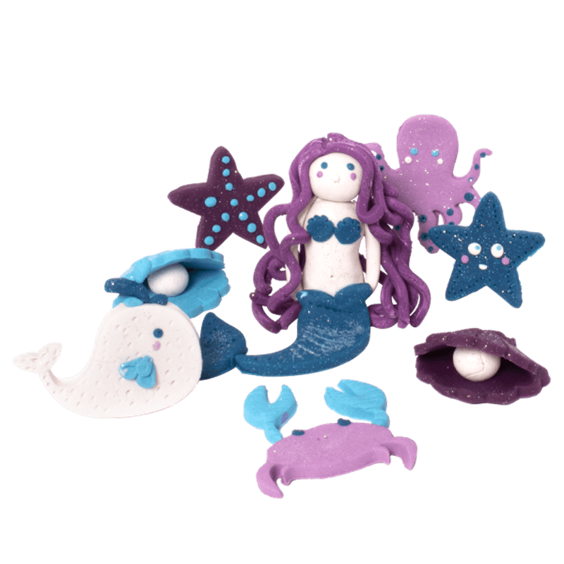 Pâte à modeler - Sirènes scintillantes - La Ribouldingue