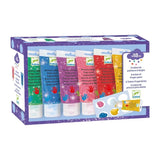 Peinture aux doigts en tube - Paillettes (6)