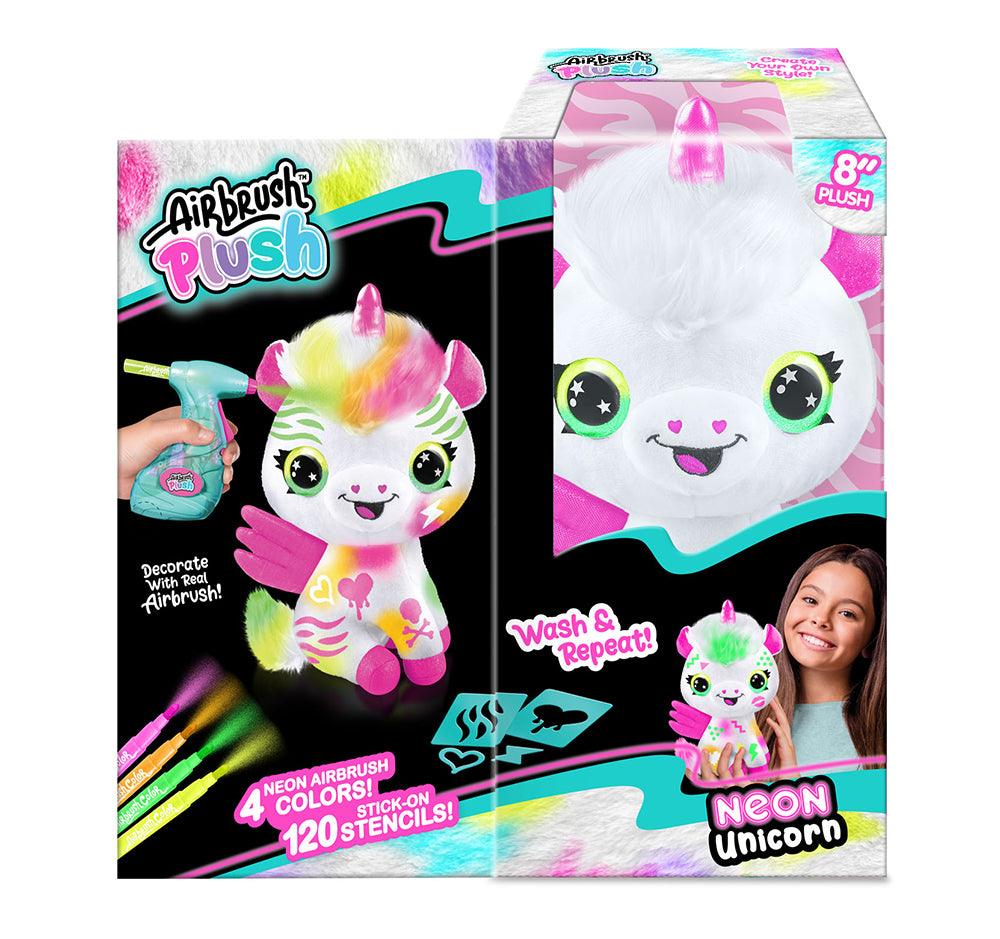Canal Toys - Airbrush Plush - La Peluche Licorne à Personnaliser Pour Enfants De 6 Ans - Activité Manuelle Canal Toys - Airbrush Plush - La Peluche Licorne à Personnaliser Pour Enfants De 6 Ans - Activité Manuelle