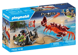 Pirate et crabe géant - Pirates - La Ribouldingue