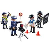 Ensemble métier 4 policiers - Action Heroes