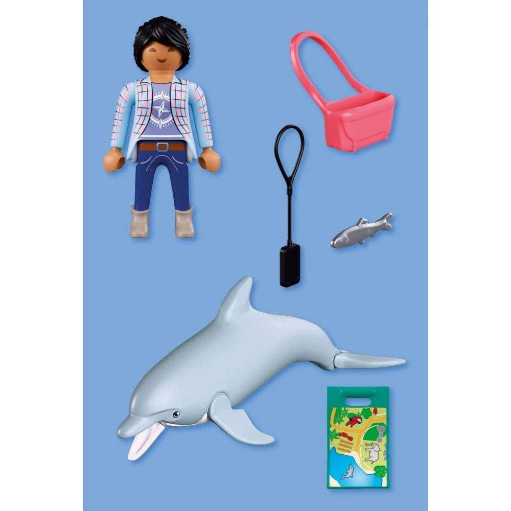 Dauphin et visiteur du zoo - Animal and Friends
