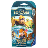 Disney Lorcana #6: Azurite Sea - Starter Deck - Emerald and Sapphire (Ang)