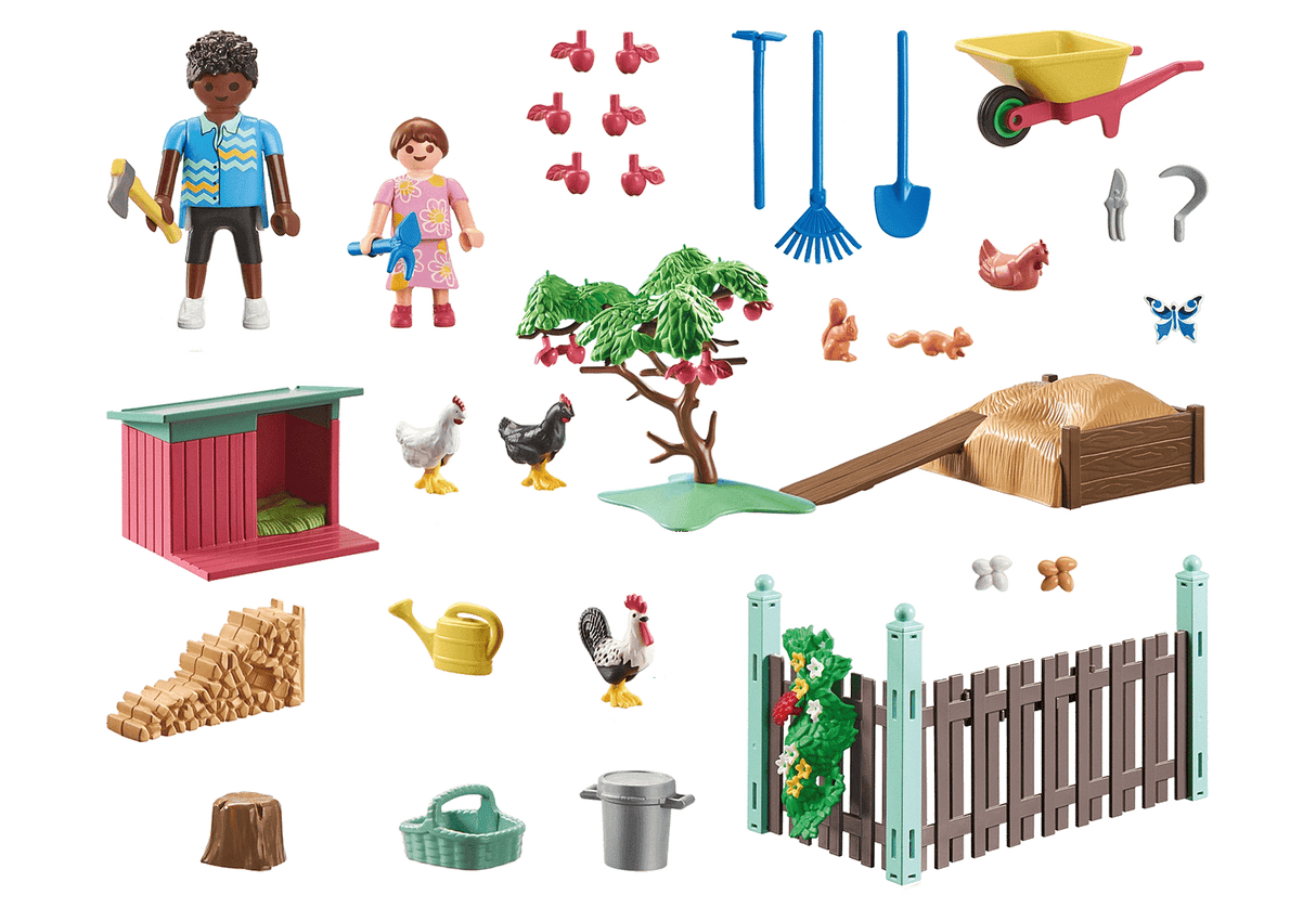 Poulailler et jardin - My Life - La Ribouldingue