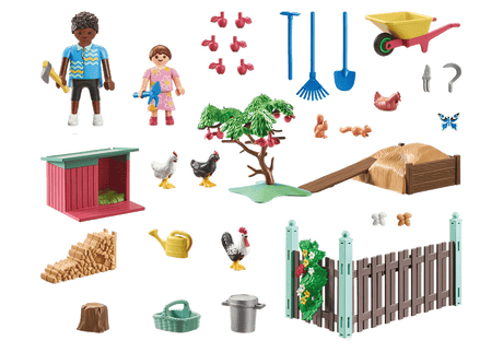 Poulailler et jardin - My Life - La Ribouldingue