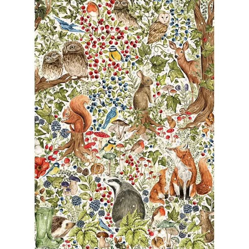 The Art File - Woodland Wildlife - 1000 mcx