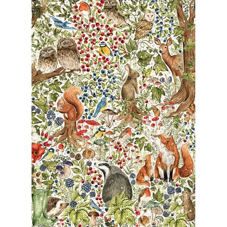 The Art File - Woodland Wildlife - 1000 mcx