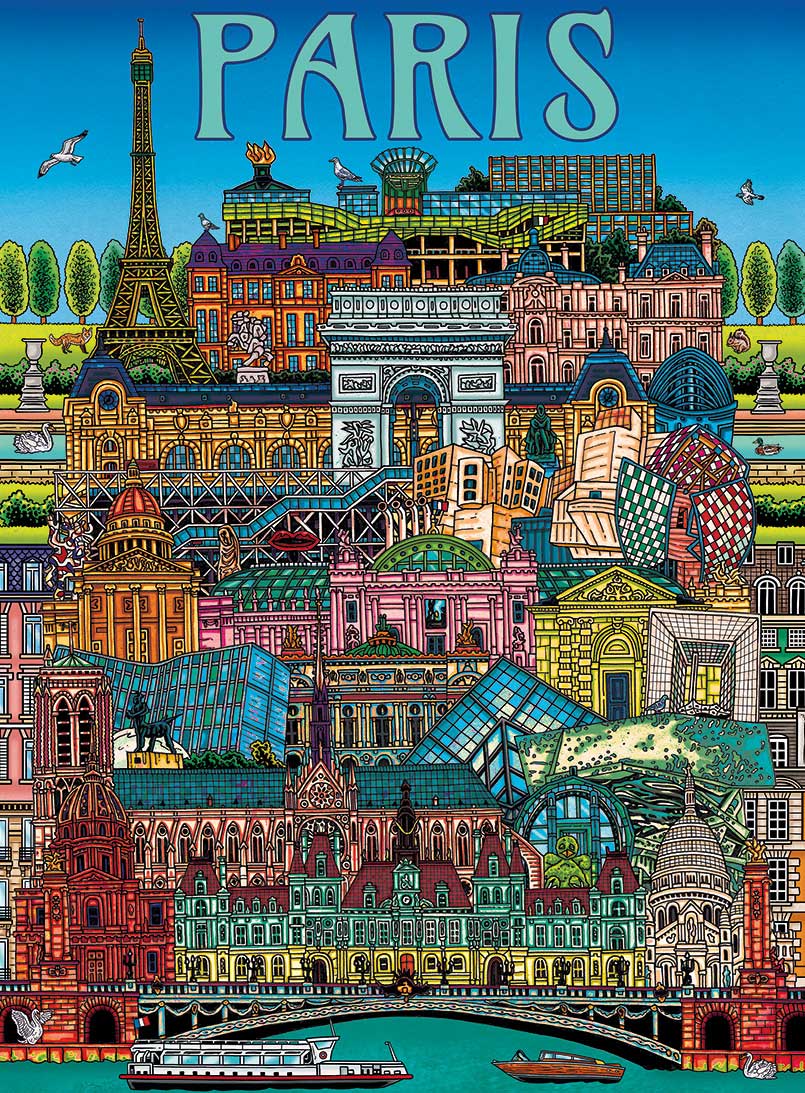 Paris Cityscape - 500 mcx