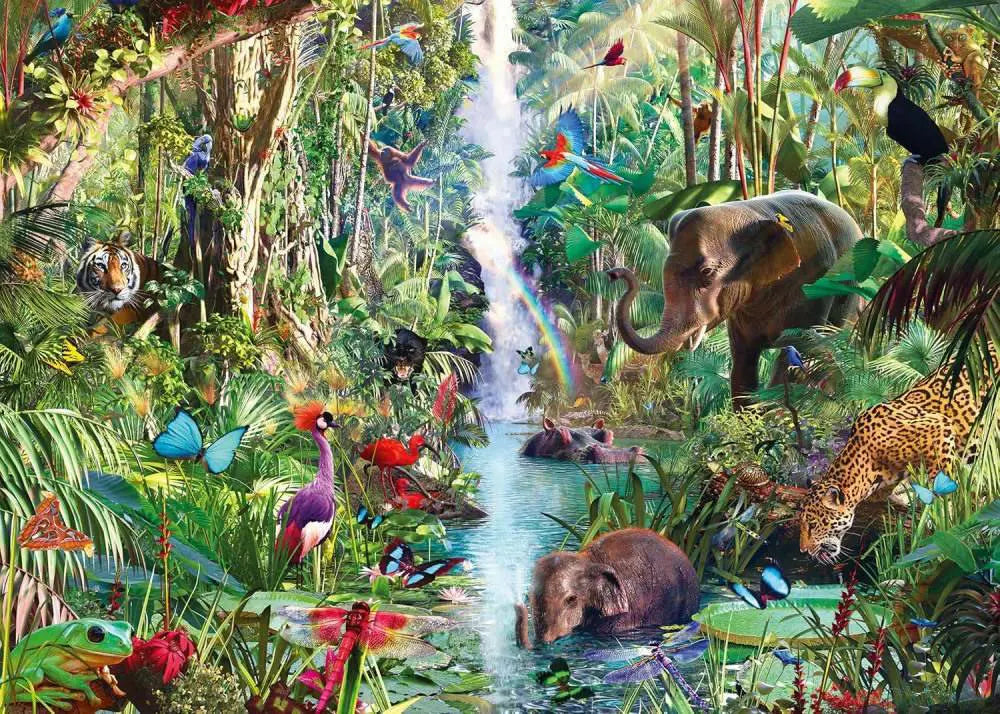 Jungle Animals - 9000 pcs