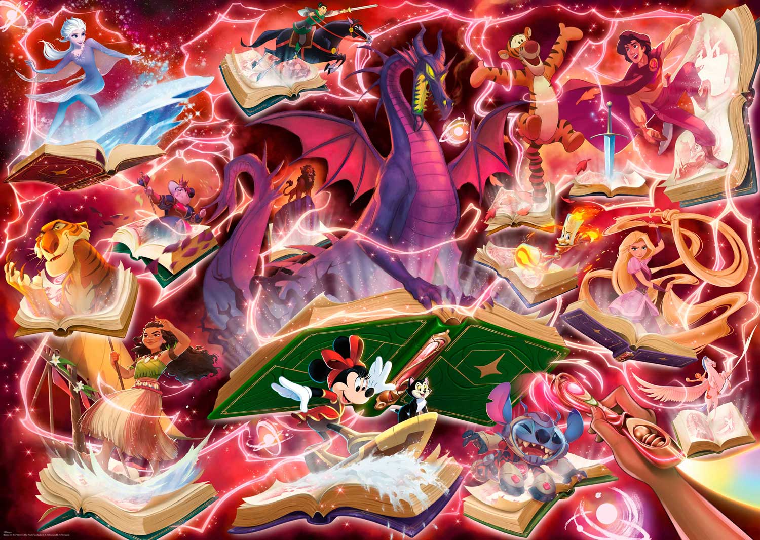 Disney Lorcana : Glimmers of the Realm - Ruby - 1000 pcs – La