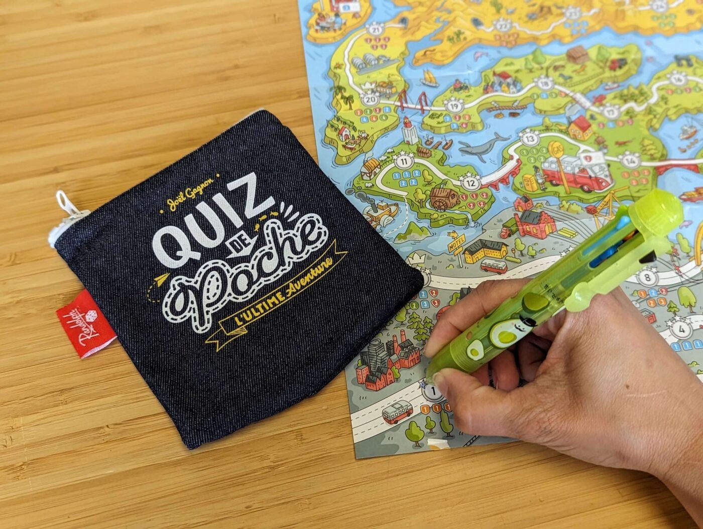 Quiz Balado La Poche Bleue - La Poche Bleue
