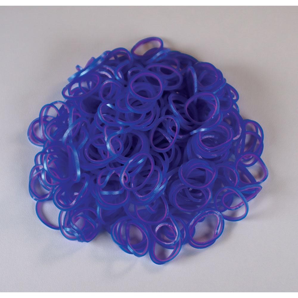 Rainbow Loom - Élastiques Hot Pink-Ocean - La Ribouldingue