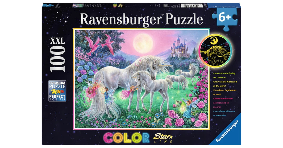 Unicorns in the Moonlight - 100 pcs XXL