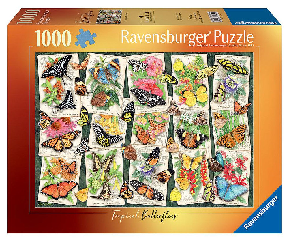 Tropical Butterflies - 1000 pcs