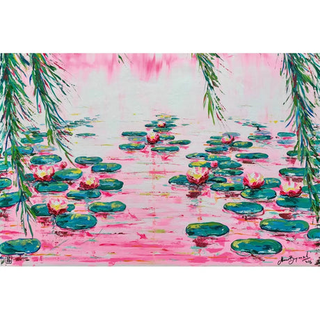 Pink Water Lilies - 4000 pcs