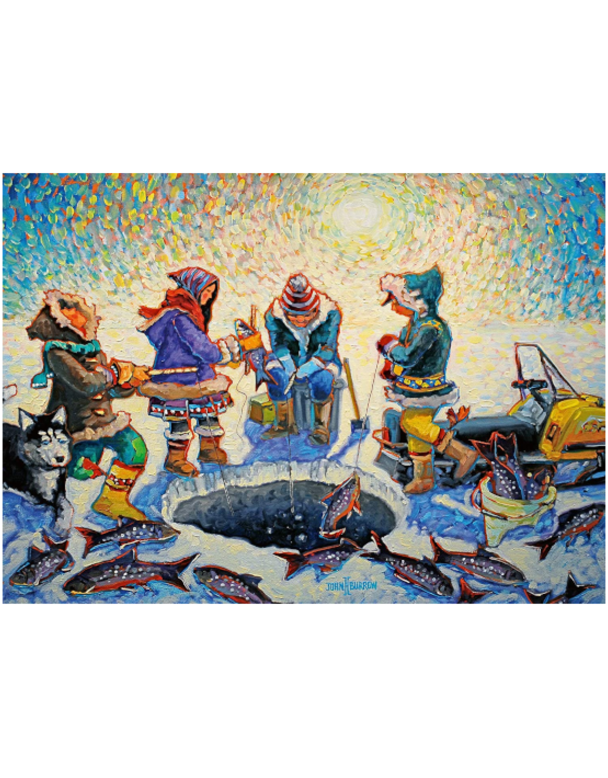 Pêche blanche - 1000 mcx