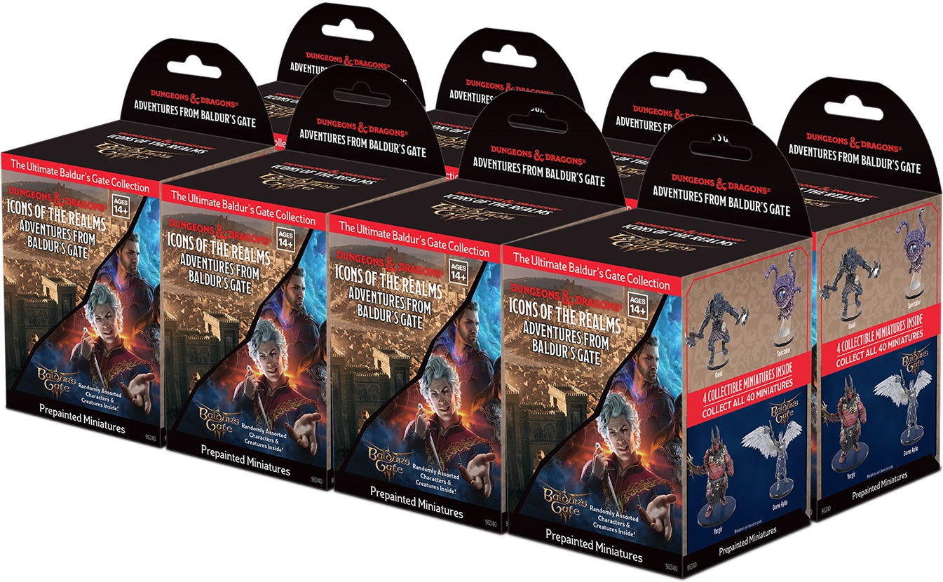Figurines D&D Icons of the Realm - Adventures from Baldur's Gate