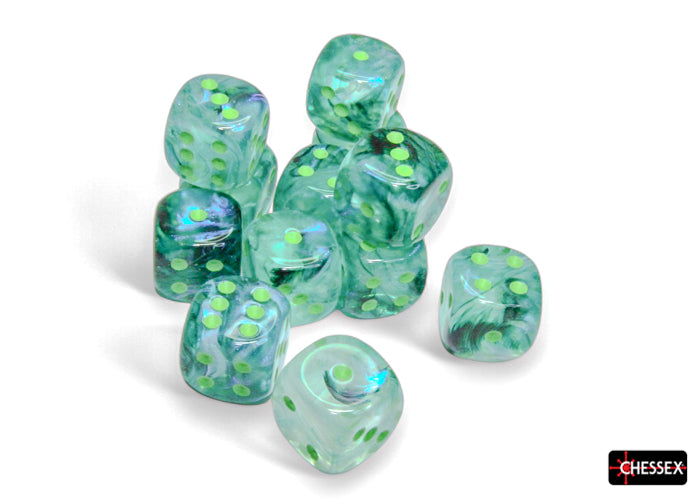 Brique 12 d6 16mm Kelp / Vert pale - Borealis