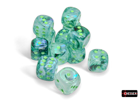 Brique 12 d6 16mm Kelp / Vert pale - Borealis