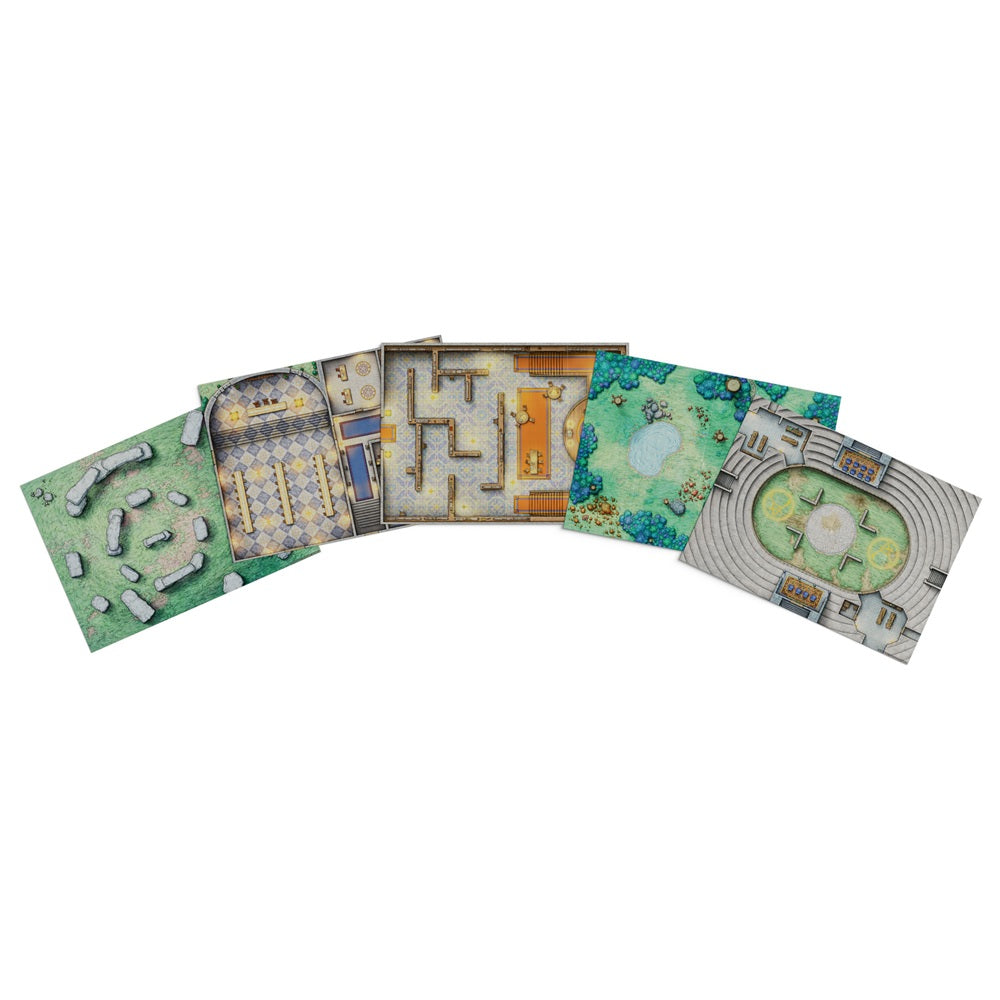 D&D - Arcana Unleashed - Map Pack (Ang)
