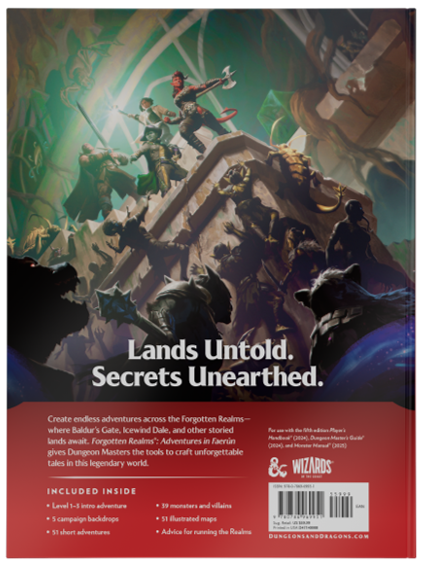 D&D - Forgotten Realms : Adventures in Faerûn (En)