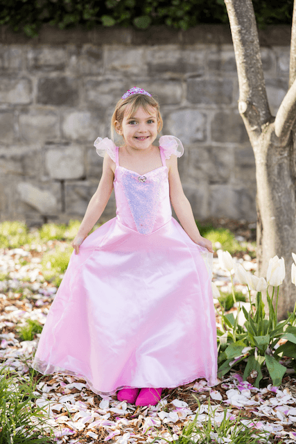 Robe de princesse rose pâle - La Ribouldingue