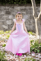 Robe de princesse rose pâle - La Ribouldingue