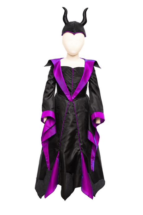 Robe et coiffe de princesse Villain - La Ribouldingue