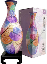 3D Puzzle Vase - Colorful Leaves