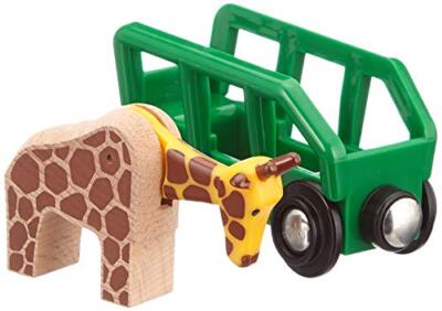Girafe et Wagon