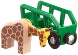 Girafe et Wagon