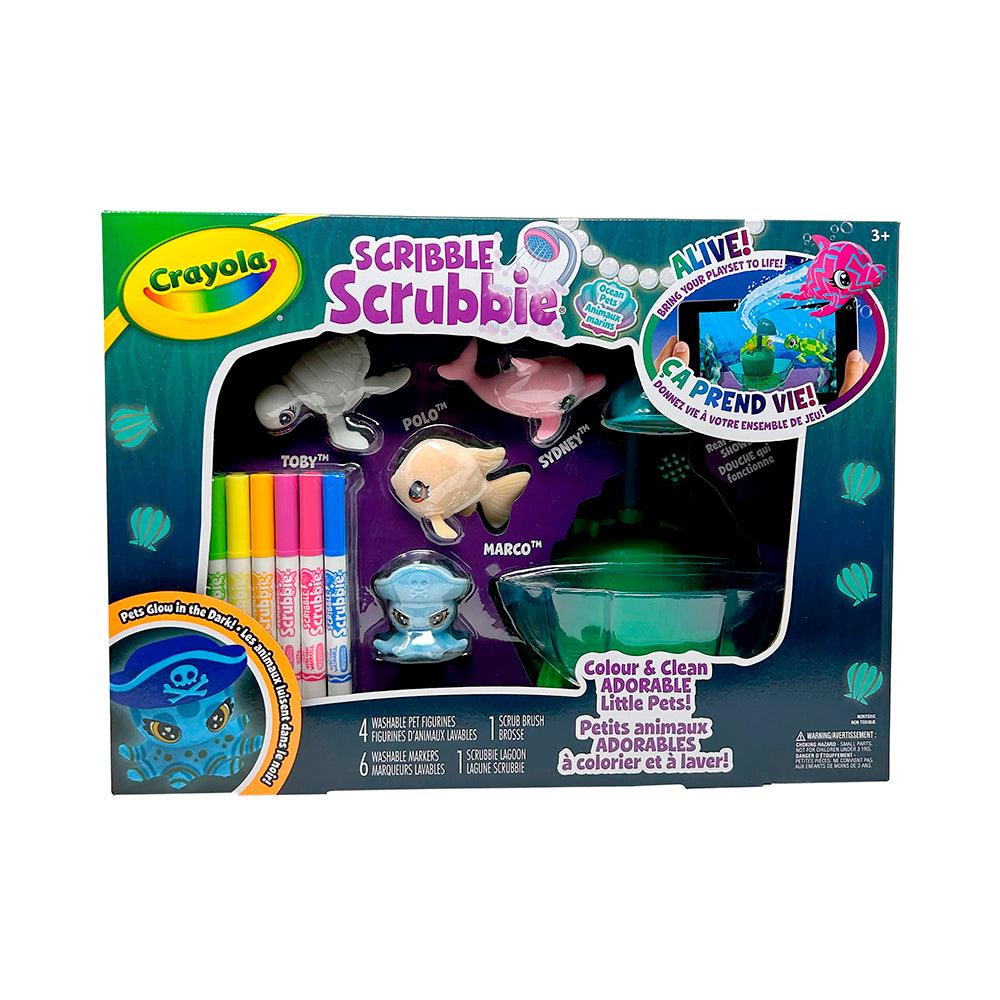 Scribble Scrubbie - Animaux Marins - La Ribouldingue