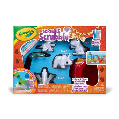 Scribble Scrubbie - Dinosaure - La Ribouldingue