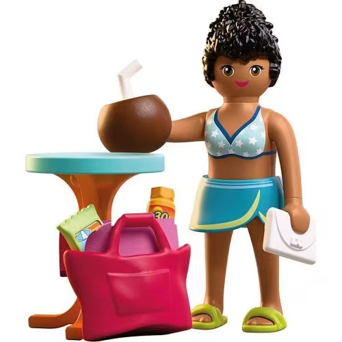 Vacancière à la plage - Special PLUS