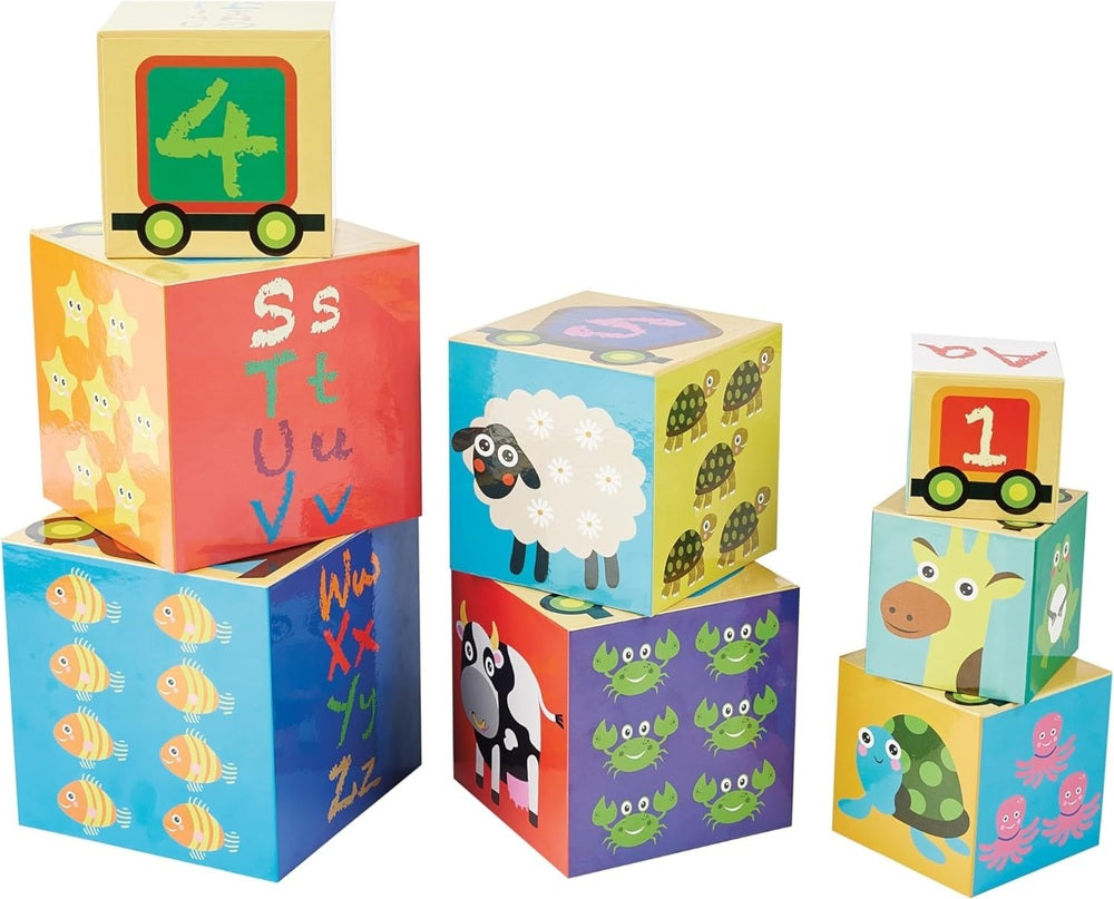 Stack n' Learn cubes