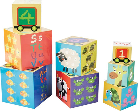 Stack n' Learn cubes