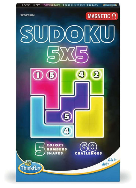 Sudoku 5x5 Magnétique (Ang) - La Ribouldingue