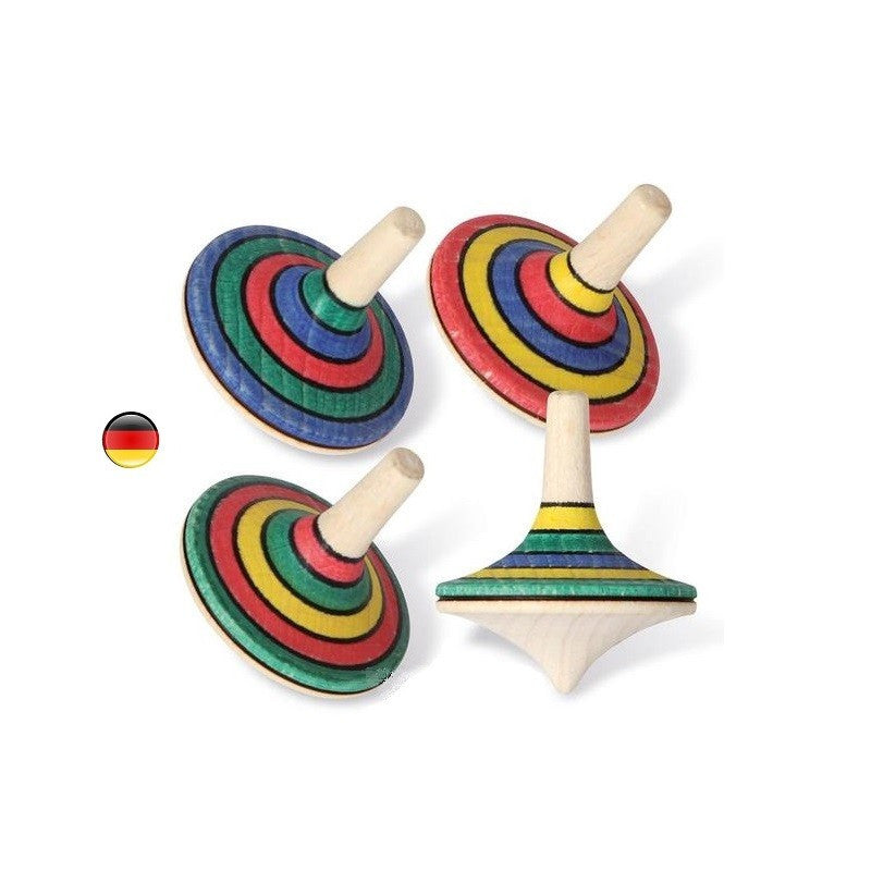 Toupie en bois Rallye