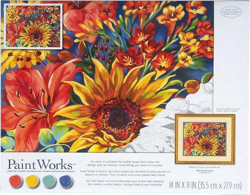 Tournesol sur bleu - La Ribouldingue