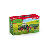 Tracteur avec remorque - Farm World - La Ribouldingue