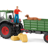 Tracteur avec remorque - Farm World - La Ribouldingue