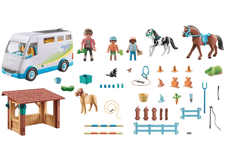 Van pour cheval et poneys avec enclos - Horses of Waterfall - La Ribouldingue