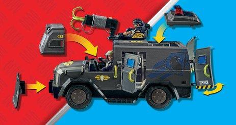 Véhicule d'intervention des forces spéciales - City Action - La Ribouldingue