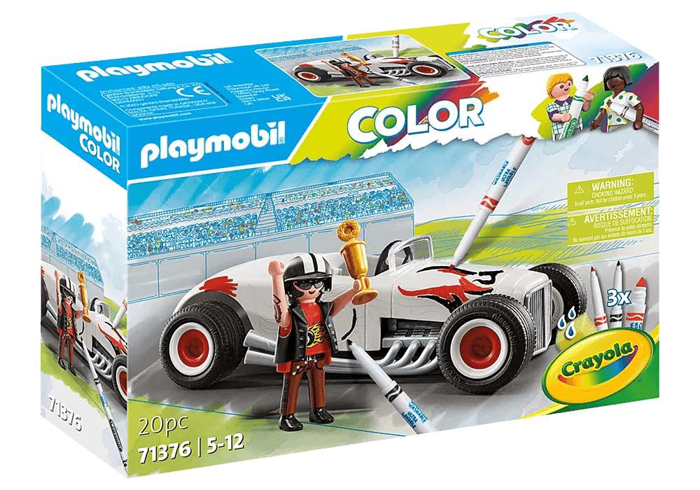 Voiture de course - Playmobil Color - La Ribouldingue