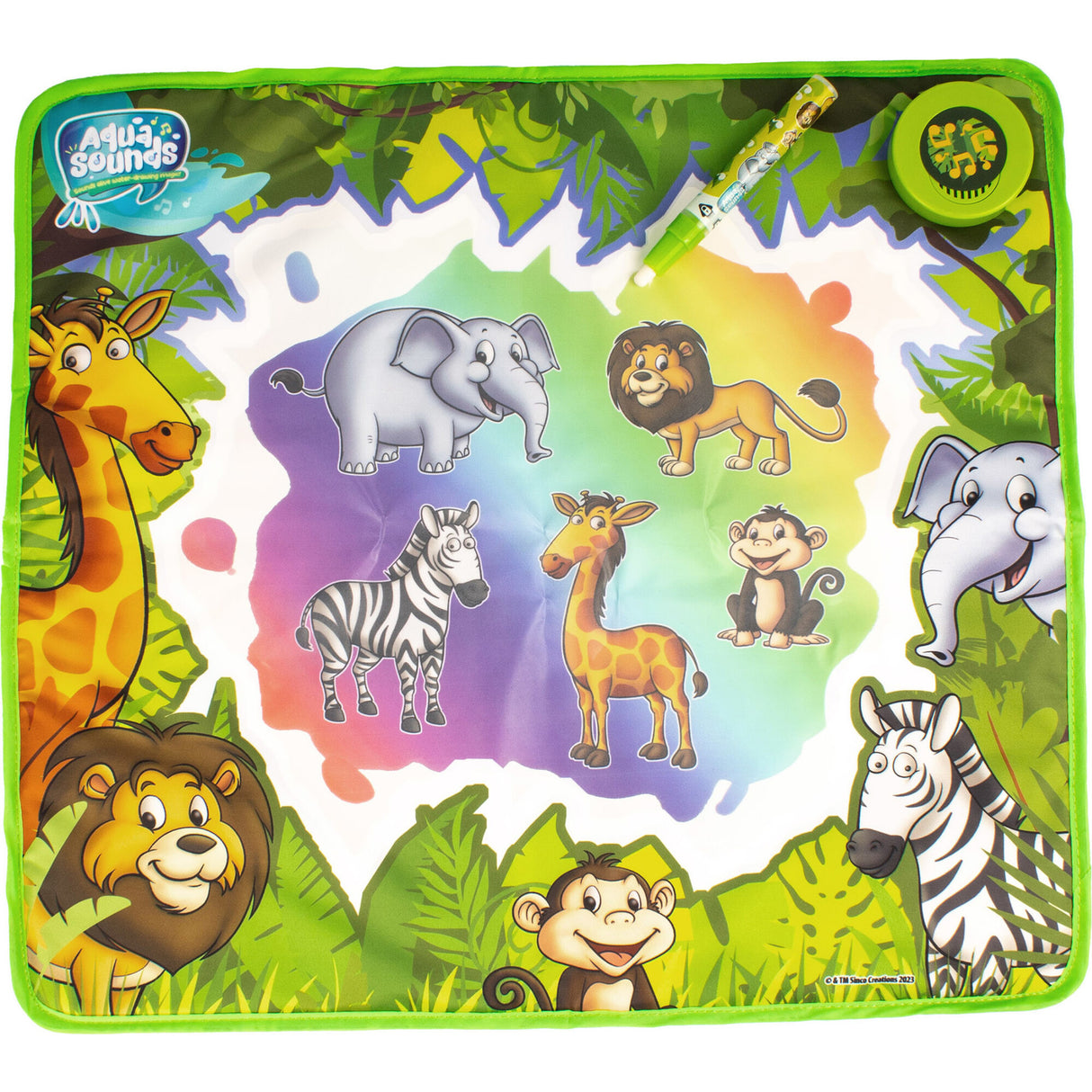 Magic Aqua Sounds Mat - Jungle Fun