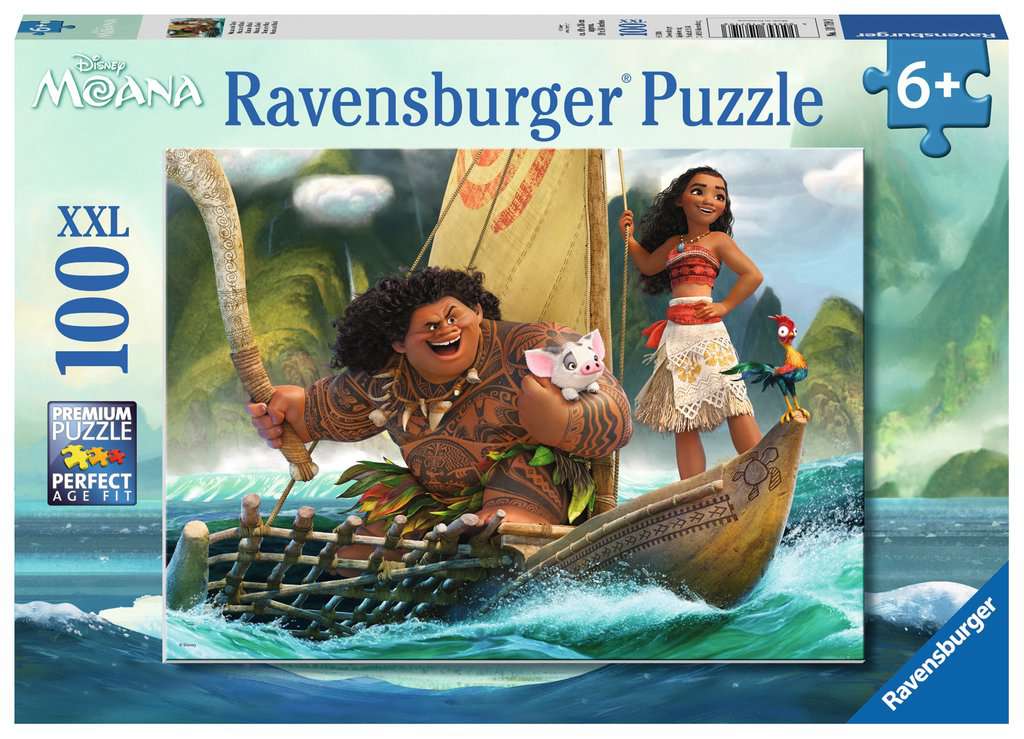 Moana &amp; Maui - Disney - 100 pcs XXL