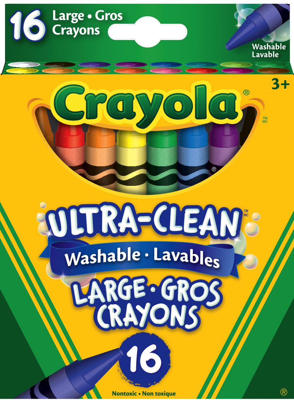 Wax crayons - Large (16)