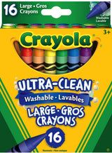 Wax crayons - Large (16)